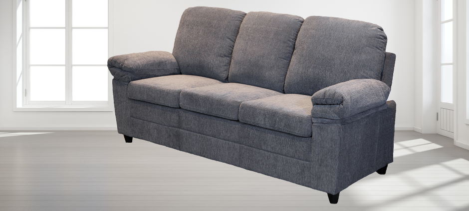 London Luxury Chenille Sofa Right Profile View by American Home Line